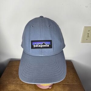 Patagonia Blue Snapback Baseball Cap Unisex